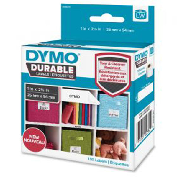 Picture of Dymo Durable Labels 25mm X 54mm (160 per pack)